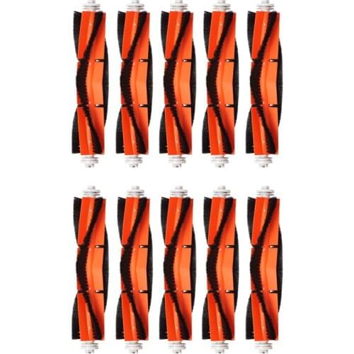 10Pcs/Lot Detachable Main Brush Turbo Roller for Xiaomi Dreame D9 Robotic Vacuum Sweeper Mopping Cleaner Accessories Parts