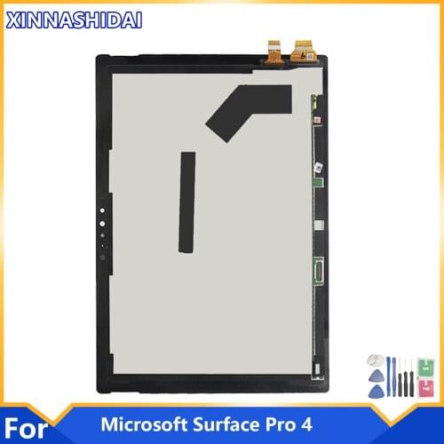 100% original LCD Display 1724 Display For Microsoft Surface Pro 4 with Touch Screen Digitizer Assembly LG Version