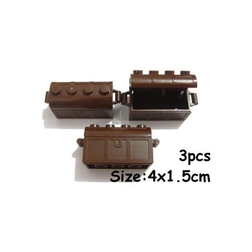 4738 Treasure Chest treasure box compatible accessory bricklink DIY building block brick assemble particles brickset