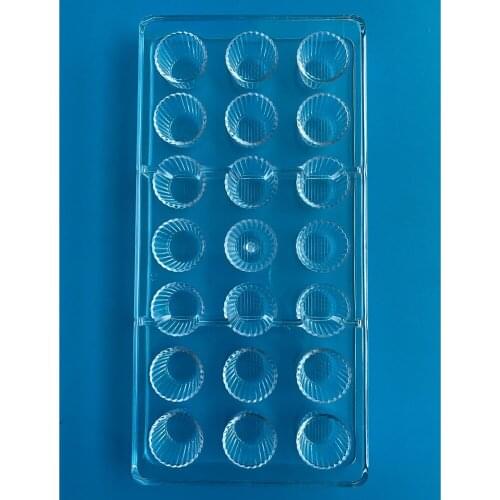 Cupcake shaped candy chocolate mold , baking pastry tools DIY making confectionery plastic polycarbonate chocolate mold