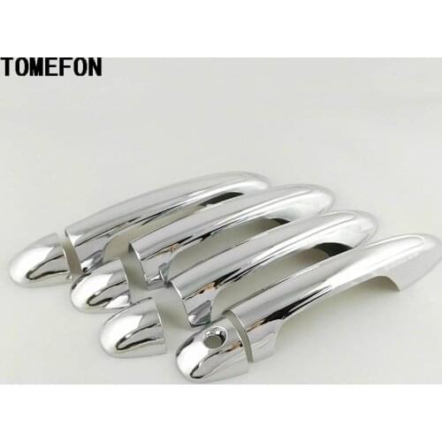 For Toyota Hilux Revo 2015 2016 2017 ABS Chrome Door Handle Cover Car Styling Accessories