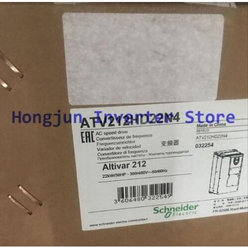 Genuine Schneider ac speed drive inverter 3 phase 380V 480V 22KW 30HP inverter ATV212HD22N4