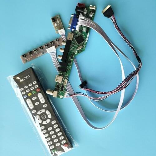 Kit diy panel for B156RW01 LCD LED 15.6" Screen Controller driver board VGA remote TV AV 1600X900 40pin LVDS USB HDMI