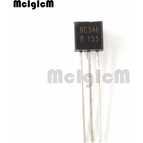 MCIGICM 5000pcs bc546 in-line triode transistor TO-92 0.1A 65V NPN bc546b