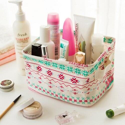 Fashion Convenient Folding Storage Box Bag for Bra Underwear Necktie Sock Jewelry Organizer Box beauty case