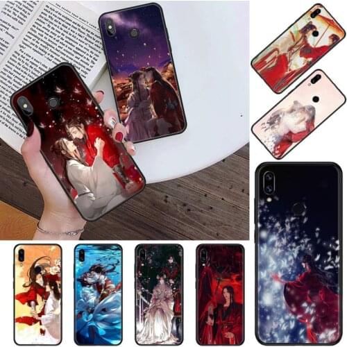 Tian Guan Ci Fu Fiction cartoon Custom Soft Phone Case For Xiaomi Redmi Note 4 4x 5 6 7 8 pro S2 PLUS 6A PRO
