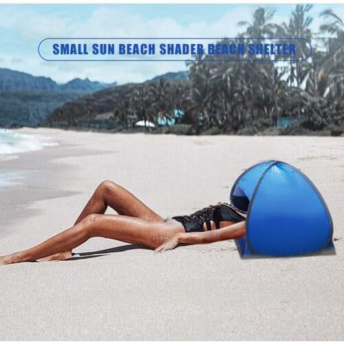 New portable awning canopy, small sunny beach awning, outdoor sunbathing provides UV protection for the face #W