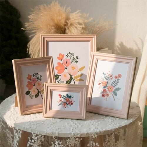 Resin Frames for Pictures Wall Home Decoration Accessories Gift for Friends Photo Frames Quadros Decorativos Para Parede Quarto