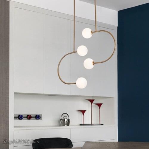 Post Modern Bubble Chandelier Lighting Nordic Lustre Branching Chandeliers LED Designer Hanglamp Living Room Kitchen Luminaria