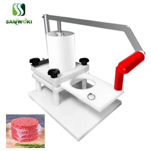 Hand press Burger patty press machine Burger Pie Maker machine meatloaf making machine hamburger meat Press Molding Machine