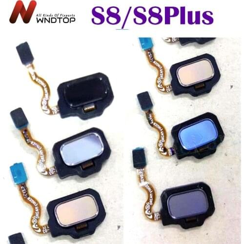 S9 plus G965F Touch ID Fingerprint Sensor Home Menu Button Flex Cable Ribbon For Samsung S9 G960F Replacement Parts