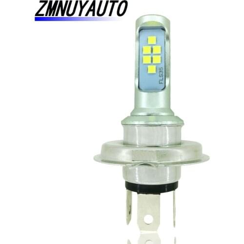 LED H4 Motorcycle Headlight Bulb Canbus 1200LM Error Free Lamp Hi/Low Beam Moto Scooter DRL Fog Driving Lights For Suzuki 12V