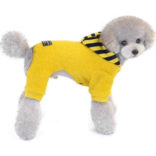 Winter Dog Outfit Pet Clothes Jumpsuit Outerwear Warm Dog Clothing Coat Jacket Doggie Puppy Apparel Yorkshire Poodle Costume