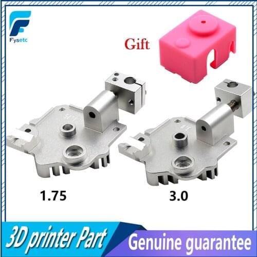1set Upgrade Titan Extruder V6 Hotend fit 1.75/3.0 PLA Titan Aero Heatsink V6 Hotend Extruder 1.75mm/3.0mm For Prusa i3