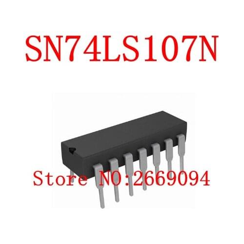 10PCS /50PCS /100PCS SN74LS107N 74LS107N 74LS107 DIP14 SN74LS107AN HD74LS107AP new and original IC