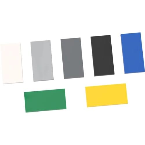 10PCS Building Blocks 87079 Tile 2x4 Board High-Tech Bricks Assembles Particles DIY Education Parts Toy For Children Gift