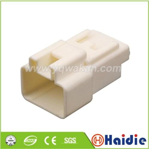 Free shipping 5sets 6pin auto electric plug wire harness unsealed connector 7282-1064