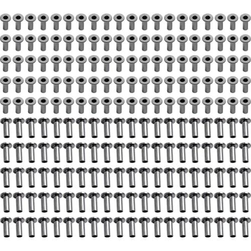 20&50&100&200&500 T316 Stainless Steel Protector Sleeve 1/8" 3/16" Cable Railing
