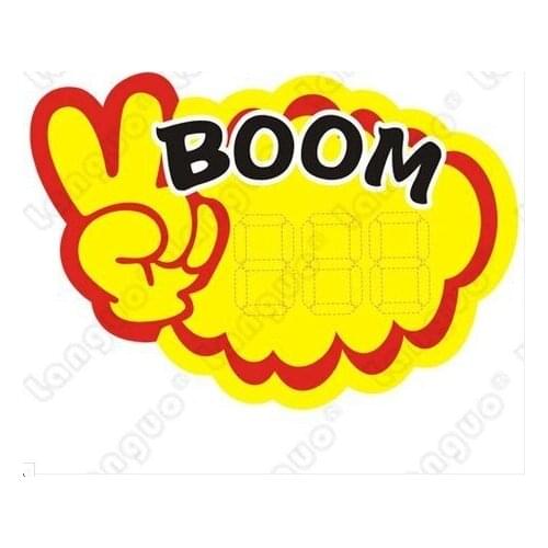 Booml! Pop advertising paper/POP price tag/supermarket explosion price label 10pcs AD015 Free Shipping