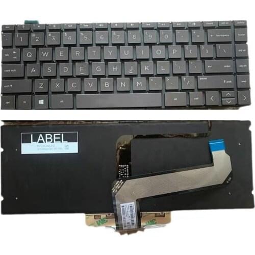 New For HP Spectre Folio 13-AK 13-AK0013DX 13-AK0015NR 13-AK1016NR Laptop Keyboard US Black Backlight