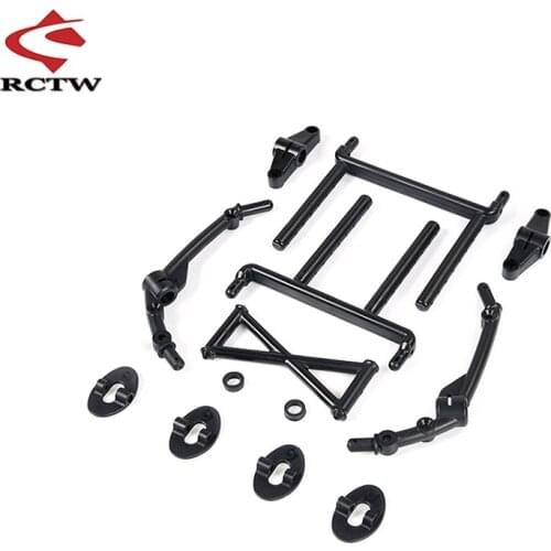 Car Body Front & Rear Bracket Kit for 1/5 HPI Rofun Baha Km Rovan Baja 5t 5sc Truck Spare Toys Parts
