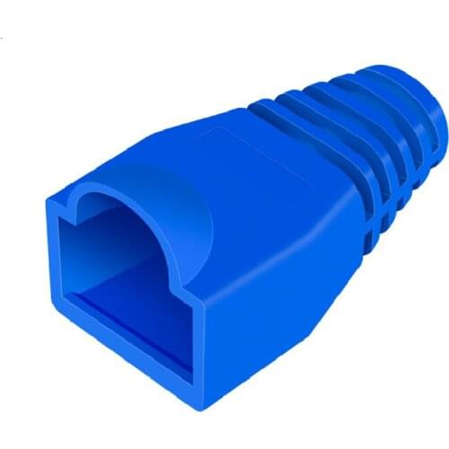 RJ45 CAT6 CAT5e Adapter Cap RJ45 Connector Boots Plug Cover RJ45 Boots Cap Cover for CAT5E/6 Ethernet Cable