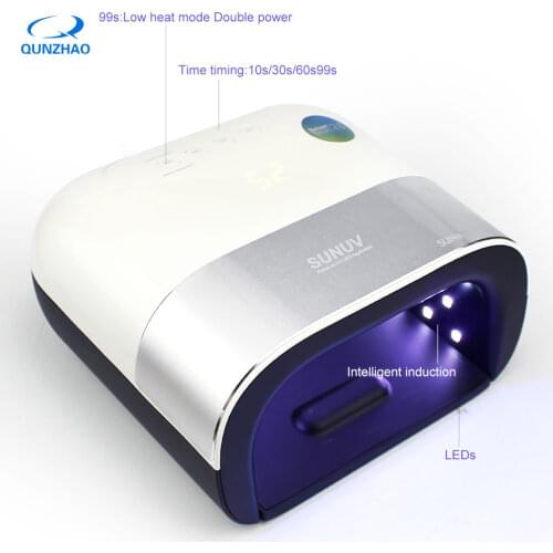 SUN3 Smart 2.0 36 LEDs Nail Lamp Gel Nail Dryer with Smart Timer Memory Cure Light Nail Drying Nail Polish Lamp equipment