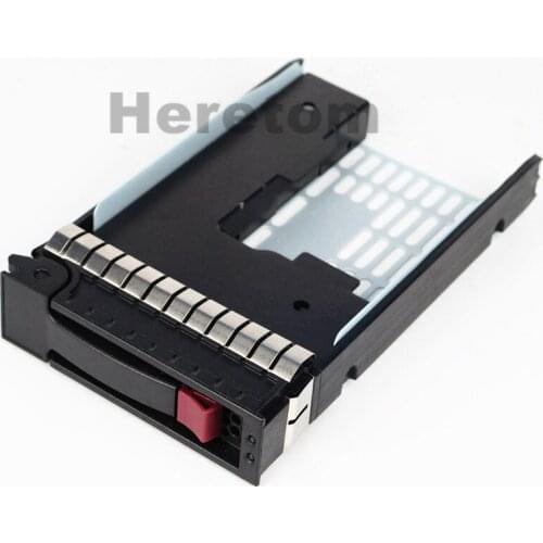 Heretom 2.5" Adapter Tray 00FC28+3.5" SATA SAS HDD Tray Caddy 373211-001 for HP Proliant g6 ML350 ML370 DL380 G6
