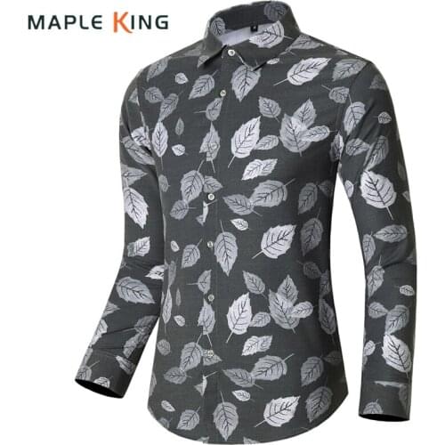 Maple King Men's Long Shirts