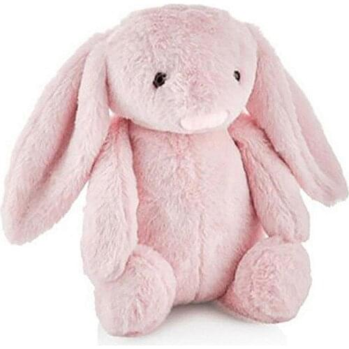 Soft textured bunny playmate calms your baby and provides a comfortable sleep. It can be as used decorative and gift. Seat suppo