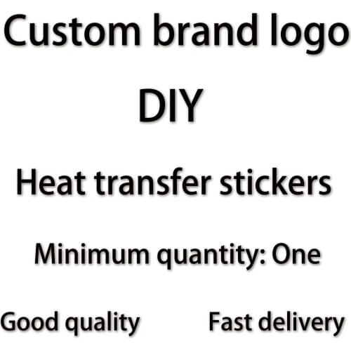 Custom DIY Appliques Patches for clothing Heat Transfer PVC Patch Free shipping products Patches for Clothing DIY T-shirt