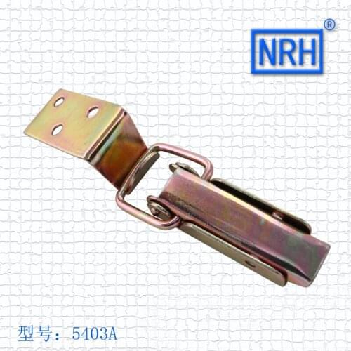 NRH5403A Long hasp Hardware lock Wooden lock Box buckle Hasp lock Iron material plating color zinc