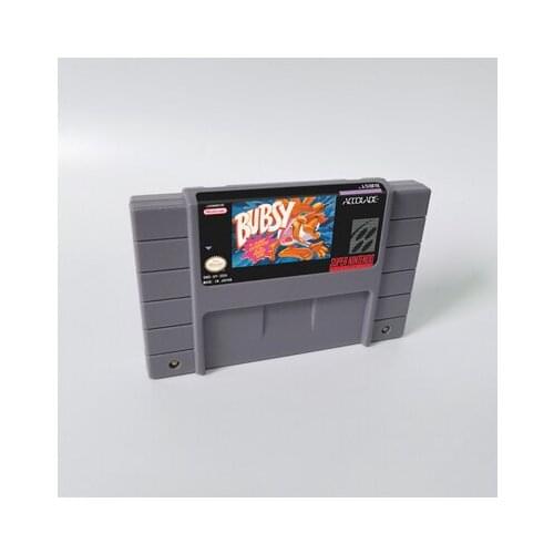 Bubsy in Claws Encounters of the Furred Kind - Action Game Card US Version English Language