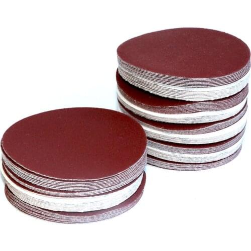 4" 100mm 5inch 125mm Sanding Disc Grit 40-5000 Hook-Loop Sandpaper Grinding Disc Self-adhesive Polishing Pad for Sander Grinder