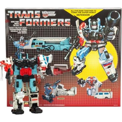 Transformation G1 Guardian combination KO version Autobot KO version Action Figureals Model