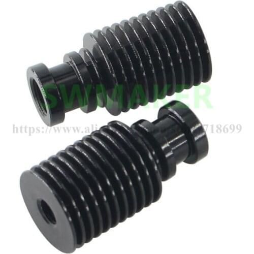 V6 black color heat sink Remote 1.75/3.0mm universal for Reprap Prusa i3 V6 hotend