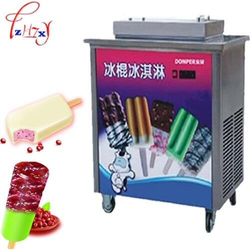ZX40A 100 ~ 120 pcs / h in commercial stainless steel machine popsicle ice cream lolly machine hard stick ice cream maker 220v
