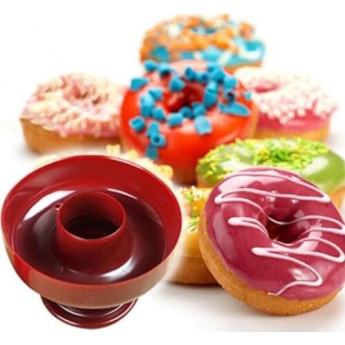 1 PC DIY Tool Round Doughnut Maker Cute Shaped Soft Candy Cake Bread Dessert Bakery Mould Mould Baking Tools Dropshiping