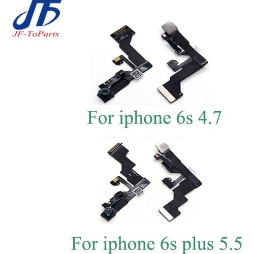 10Pcs Small Front Facing Camera for iPhone 6 6S Plus 6SP 6P 6G 5 5S 5C SE 5G Flex Cable with Light Proximity Sensor Microphone