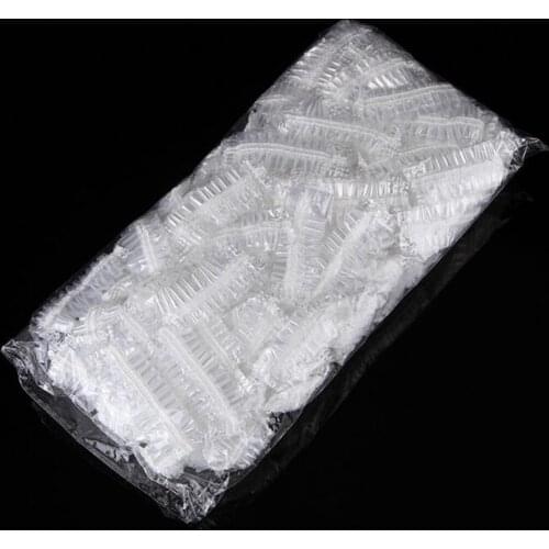 100 Disposable Ear Cover Waterproof Salon Hair Styling Dyeing Ear Protector Caps