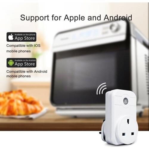 20pcs new smart wifi power socket US EU UK plug outlet,smart Home Automation APP Control switch for iphone Android