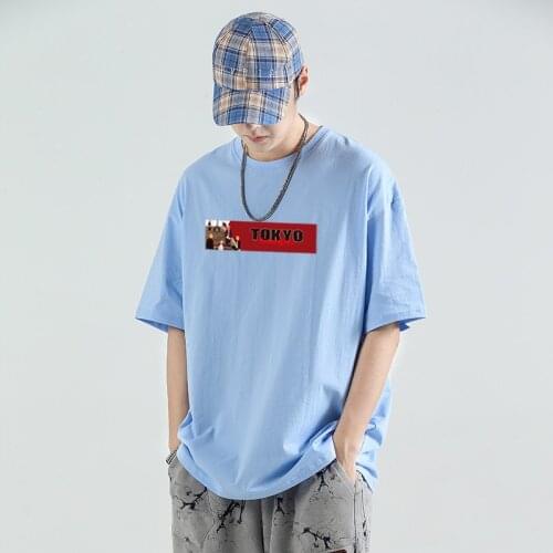 2021 Anime Tokyo Revengers T shirt Men & Women Harajuku Casual Oversized t shirt graphic Tees Japanese Streetwear Men clothing
