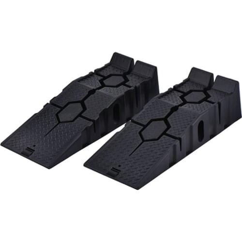 2500KG Heavy Duty Car Ramps Auto Oil Changing Repair Maintenance Jack Lift Tools 900mm Long Antiskid Working Ramp 1Pair Black