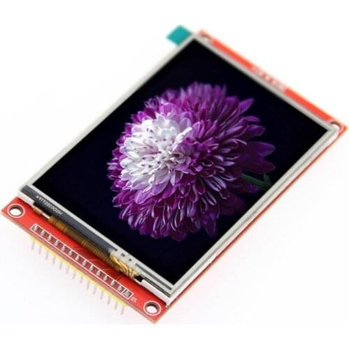 3.5 Inch 320*480 SPI Serial TFT LCD Module Display Screen Optical Touch Panel Driver IC ILI9488 For MCU