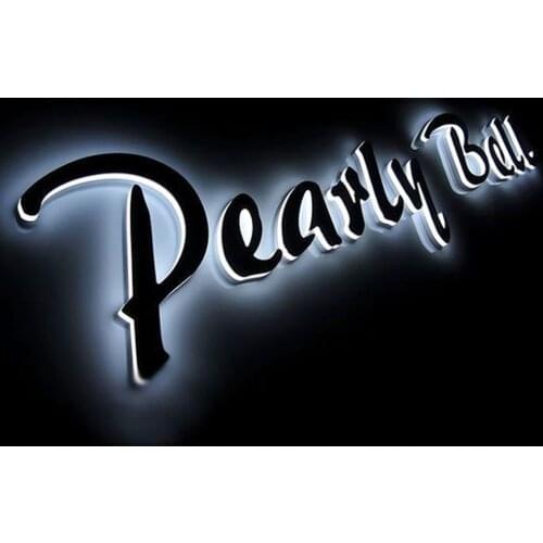 3D Store Wall Signage Outdoor Backlit Hotel Logo Signage Letter Outdoor Led Custom Signage