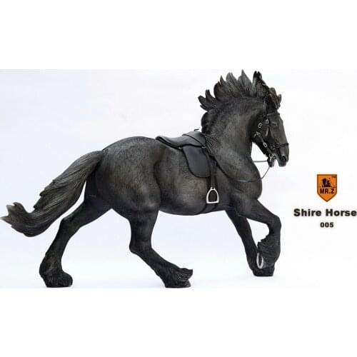 1/6 Soldier Scene Accessories British Sharma Warhorse Model Soldiers and Horses