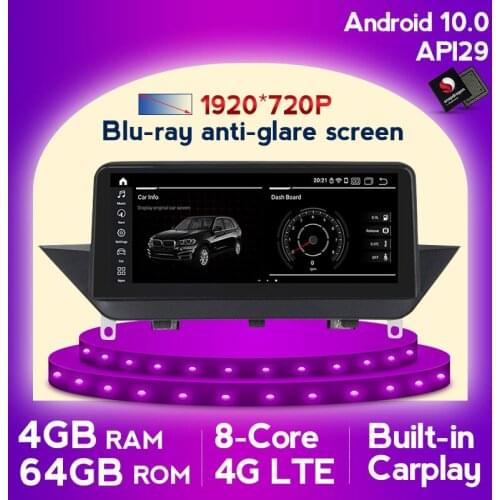CAR Android 10 Multimedia Radio Player For BMW X1 E84 2009 2010 2011 2012 2013 2014 2015 GPS Navigation Stereo Audio Head Unit