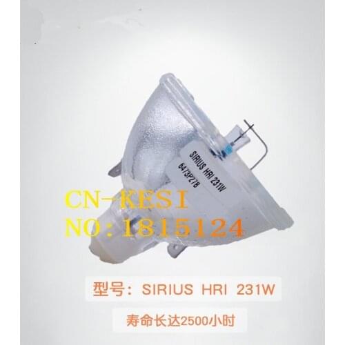 CN-KESI Replacement Original FIT For OSRAM SIRIUS HRI 330W X8 HRI 330W XL HRI 281W HRI 231W Stage Moving Head Lamp Bulb 1pcs/LOT