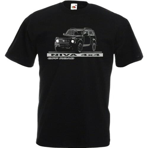 Lada Niva Off Road 4X4 Russsische Car Suv Suv Car 2019 Newest MenS Funny Summer Men Clothing T Shirts