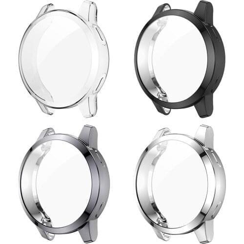 2021 New Protective Shell Anti-Scratch Frame Bumper Smartwatch Case for Garmin Venu 2S/Vivoactive 4S Watch Frame